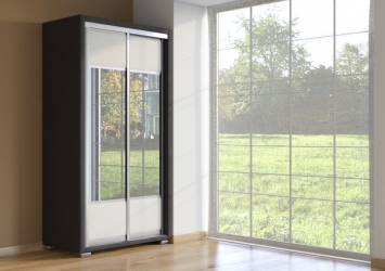 Шкаф-купе 2-х дверный Orma Soft зеркальный