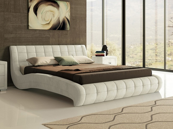 Кровать Nuvola 1 в ткани