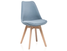 Деревянный стул Bonuss light blue/wood (Арт.15223)