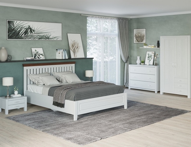 Кровать Olivia Райтон с подъемным механизмом в интерьере