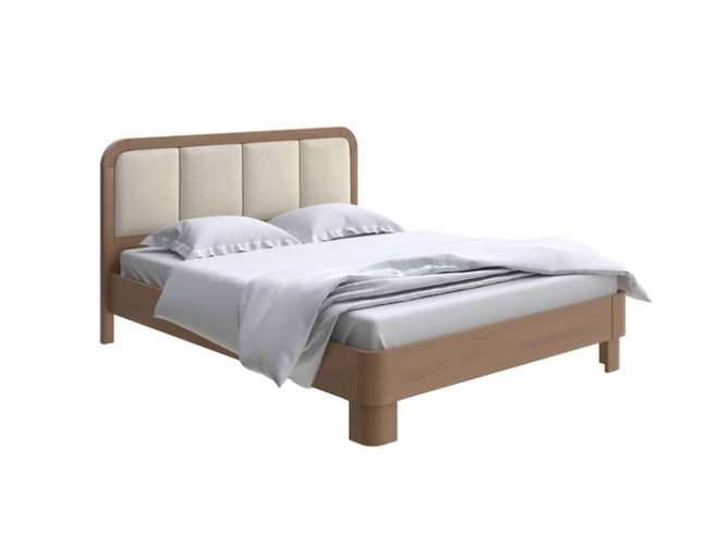 Кровать Hemwood сосна, антик велюр ультра песочный