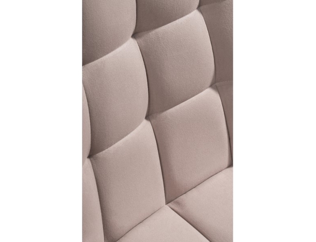 Стул на металлокаркасе Челси латте/черный каркас (Арт.489741)