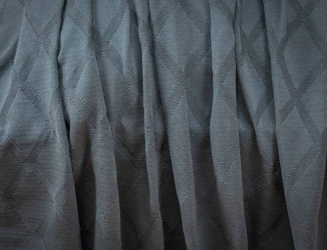 Плед Diamond синий