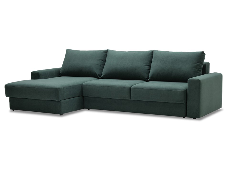 Угловой диван-кровать Таурус, Formula 697 Изумрудно-зеленый